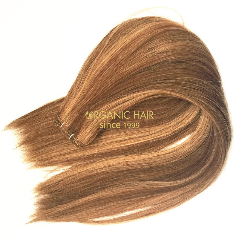 Virgin remy human hair weave